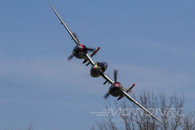 Load image into Gallery viewer, FlightLine P-38L Lightning "Pacific Silver" 1600mm (63") Wingspan - PNP - (OPEN BOX)