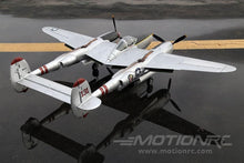 Load image into Gallery viewer, FlightLine P-38L Lightning "Pacific Silver" 1600mm (63") Wingspan - PNP - (OPEN BOX)