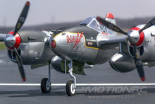 Load image into Gallery viewer, FlightLine P-38L Lightning "Pacific Silver" 1600mm (63") Wingspan - PNP - (OPEN BOX)