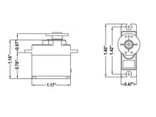 Load image into Gallery viewer, Hitec HS-82MG Metal Gear Micro Servo