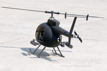Load image into Gallery viewer, RotorScale AH-6 Attack Tactical Black 450 Size Helicopter - PNP