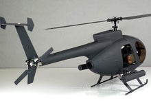 Load image into Gallery viewer, RotorScale AH-6 Attack Tactical Black 450 Size Helicopter - PNP