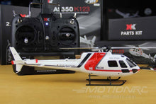 Load image into Gallery viewer, XK K123 Red and White with Gyro 244mm (9.6") Rotor Diameter - RTF - (OPEN BOX)