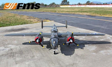 Load image into Gallery viewer, FMS B-25 Mitchell Bomber Green 1470mm (58") Wingspan - PNP
