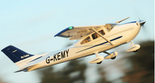 Load image into Gallery viewer, FMS Sky Trainer G-KEMY V2 5ch Blue 1410mm (55.5") Wingspan - PNP
