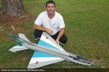 Load image into Gallery viewer, Freewing Mig-21 Blue 80mm EDF Jet - ARF PLUS
