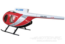 Load image into Gallery viewer, Roban MD-500E Police Red/White 600 Size Helicopter Scale Conversion - KIT - (OPEN BOX)
