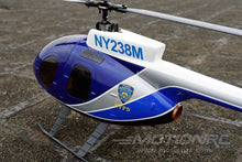 Load image into Gallery viewer, RotorScale MD500E Police Blue 450 Size Helicopter - PNP - (OPEN BOX)
