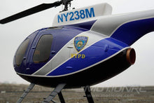 Load image into Gallery viewer, RotorScale MD500E Police Blue 450 Size Helicopter - PNP - (OPEN BOX)
