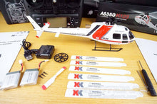 Load image into Gallery viewer, XK K123 Red and White with Gyro 244mm (9.6") Rotor Diameter - FTR
